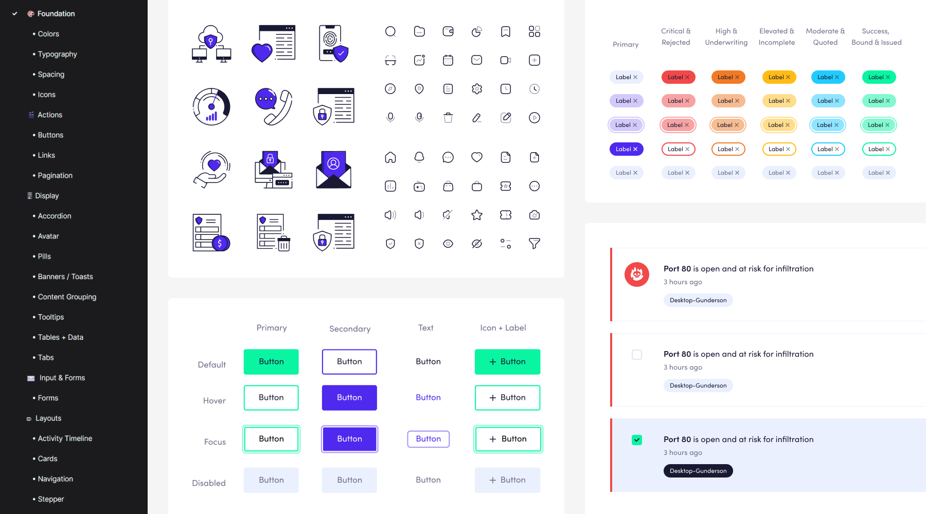 design system tokens