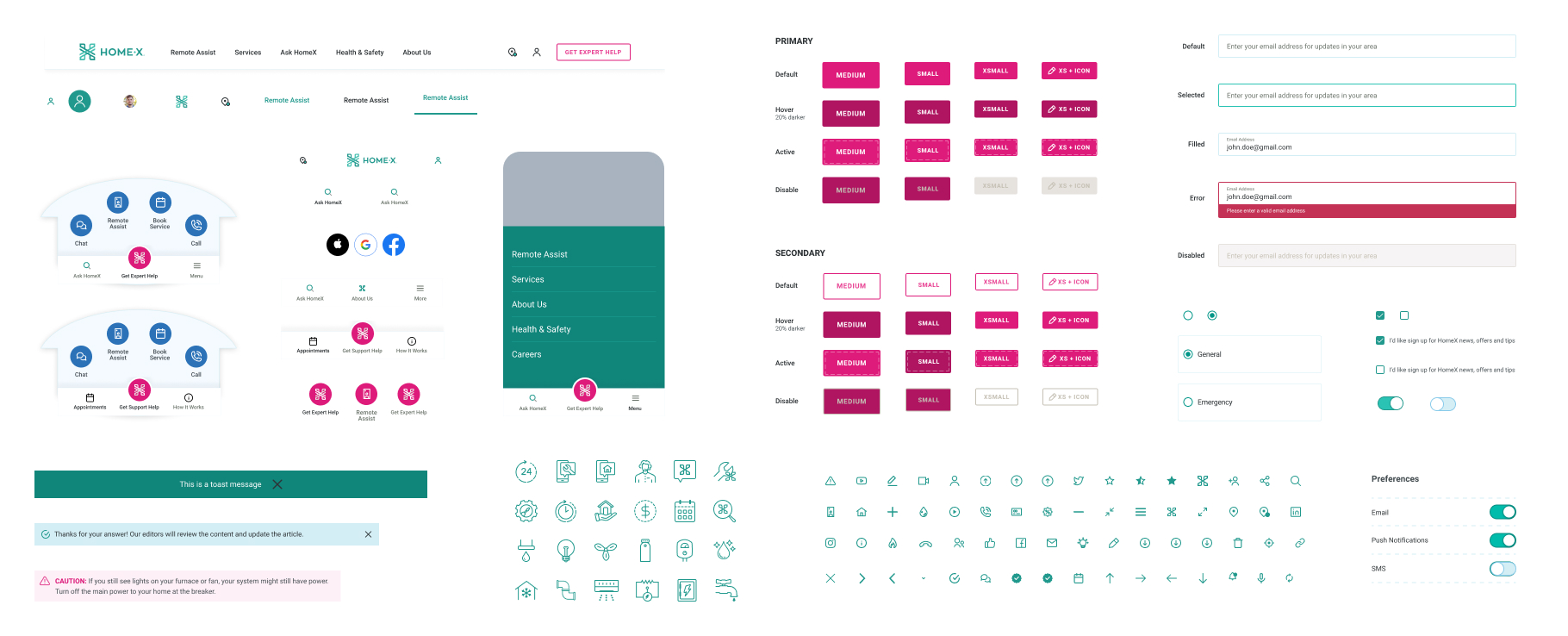 design system tokens